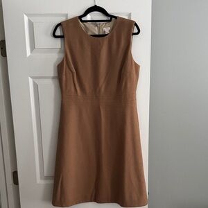 J. Crew Tan Aline Business Dress to the knee size 10